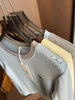 秋季必备韩国订单egg鸡蛋马卡龙德绒T恤 商品缩略图2