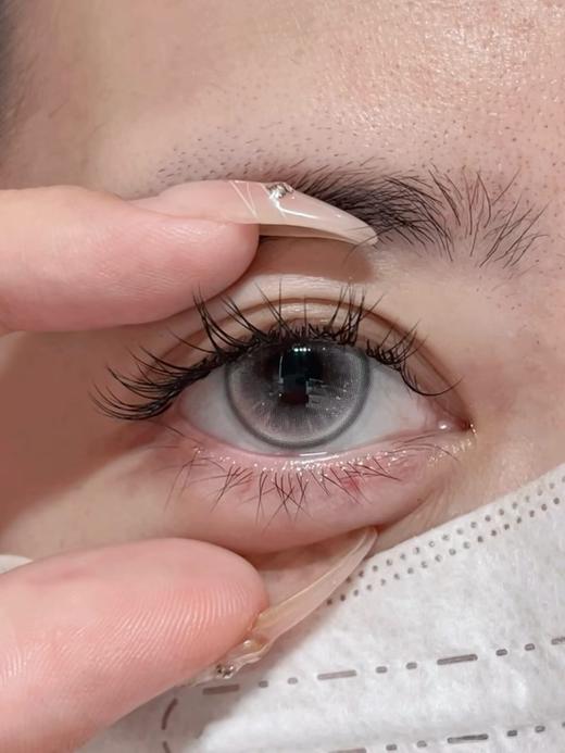 Yukicon半年抛-蝶恋花系列·蝶恋花紫/蝶恋花灰·14.5mm·中大着色 商品图4