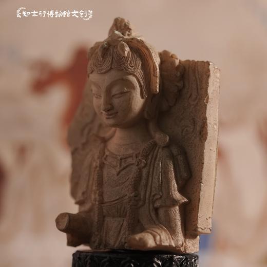 青州微笑左胁侍菩萨立体冰箱贴龙兴寺造像文创博物馆纪念品磁吸 商品图3