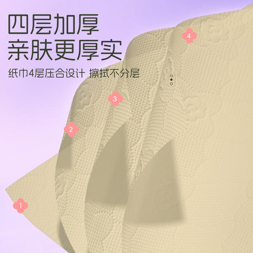 【蓝漂】本色挂式抽纸800张*2提 悬挂抽纸餐巾纸 家用实惠装厕纸纸面巾卫生纸 商品图1