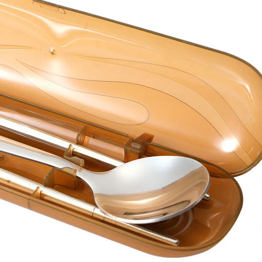 【分仓直发包邮】乐扣乐扣莱茵灵动琥珀色方形保鲜盒四件套LCB222FU 商品图5