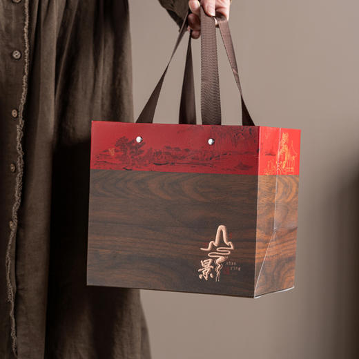 山影【小单瓷罐  红色】50元一套/一箱16套 商品图4