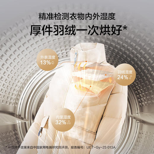 海尔（Haier）麦浪X11 10KG滚筒洗衣机全自动+双擎热泵烘干机家用 BLENG87W洗烘套装XQG100-BLENG87WU1+GA100-BT87WU1 商品图5