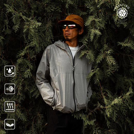 【499起！低至69g】天梯TAVATINO氢壳硬壳冲锋衣UL轻薄防风防水户外越野跑 商品图3