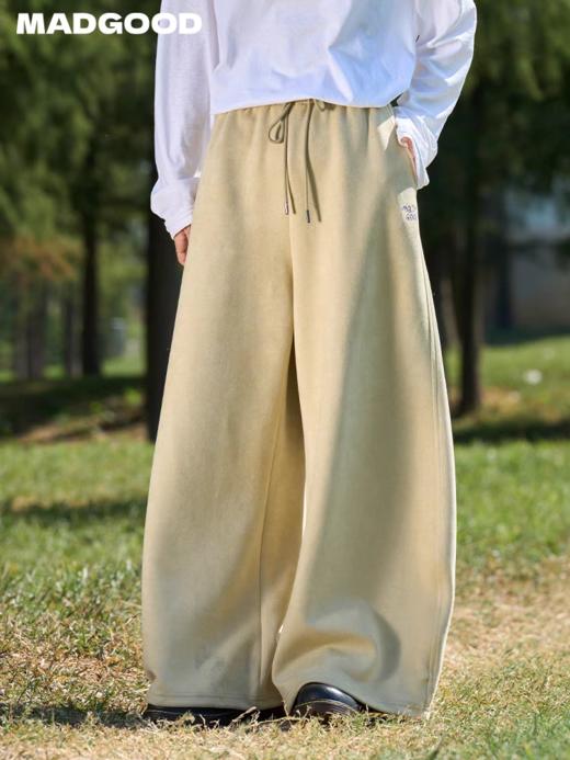 马得工地/MDGDTZ241512-B/麂皮弯刀卫裤 商品图1