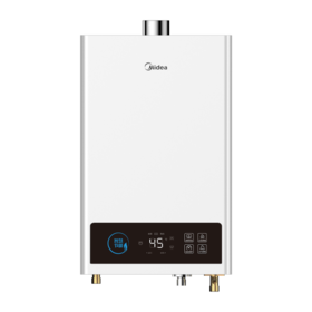 美的 JSQ30-16HCM 恒温式燃气热水器 极地白 12T 电辅加机械防冻 NW