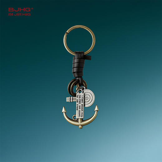 BJHG不计后果潮流钥匙扣五金挂件男女同款潮牌设计感休闲百搭饰品 商品图0
