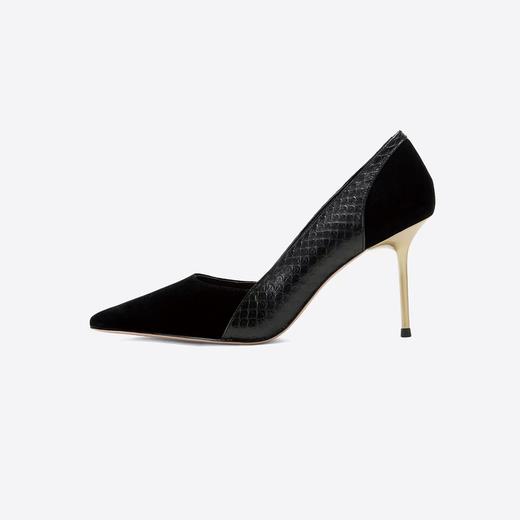 【云粉节】BF楼Westory早秋蛇皮拼接时装高跟鞋 商品图5