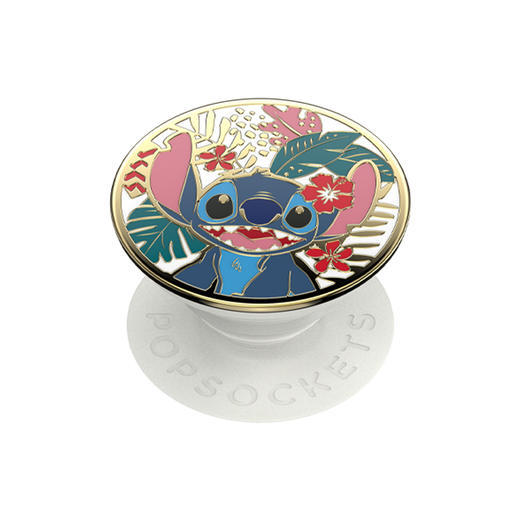 【迪士尼】POPGRIP泡泡骚 Enamel金属珐琅系列 珐琅-史迪奇 商品图0