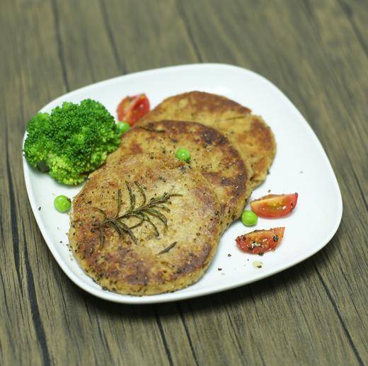 拾豆记 豆蛋白 豆丸、素块、原味/黑椒味豆排 商品图1