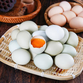 保卫乌鸡蛋15枚+土鸡蛋鲜鸡蛋谷物蛋20枚礼盒（定制款）