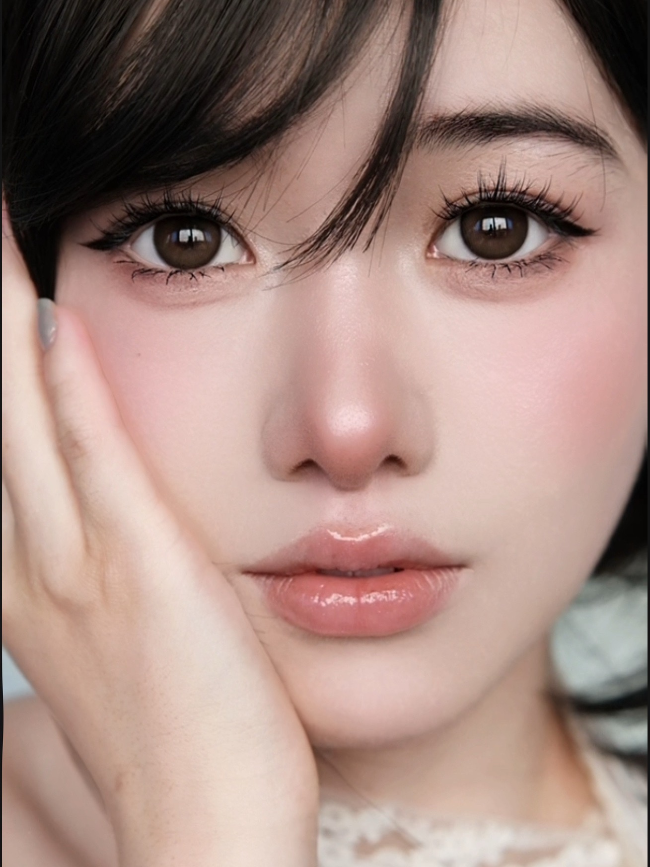 jellydoll 半年抛 可可球 直径14.5mm着色13.94mm