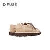 Dfuse迪芙斯2025秋季新款航海风勃肯鞋复古学院风绒面袋鼠鞋休闲女鞋DFD3112052 商品缩略图8
