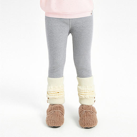 笛莎Deesha 童装女童裤子2025冬新款女童优雅芭蕾风打底裤 商品图1