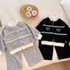 专一女童套装韩版蝴蝶结纯色卫衣外套休闲裤子宝宝中大童两件套百搭款90-170★娃娃优选 商品缩略图1