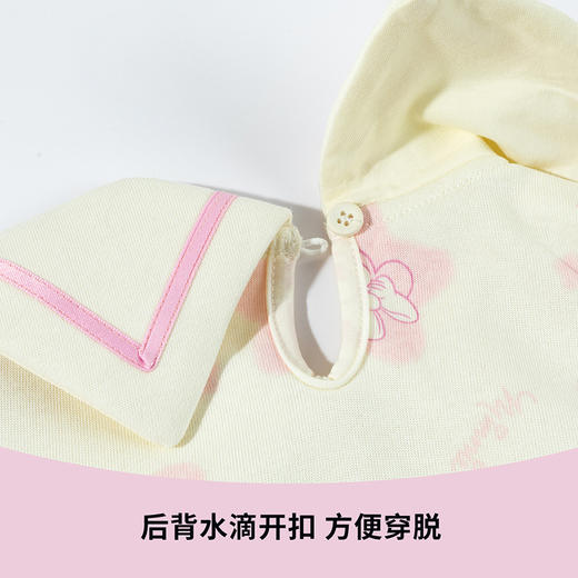 迪士尼童装春秋季女童洋气卫衣裙小女孩米妮黛丝印花长袖连衣裙ZD3EQ001 商品图8