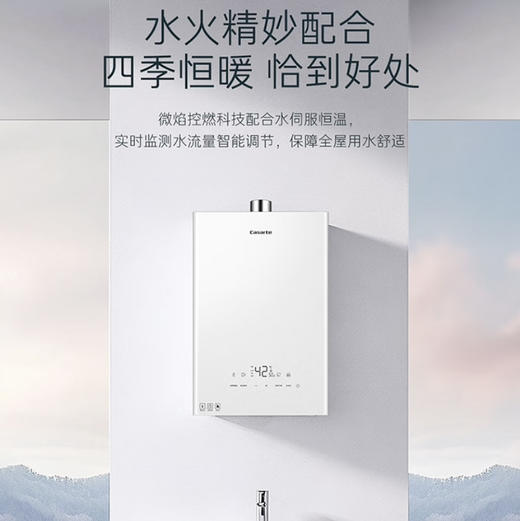 卡萨帝（Casarte）热水器 JSQ31-16CJL白精灵(12T)U1 商品图4