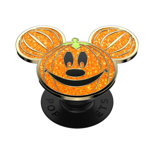 【迪士尼】POPGRIP泡泡骚 Enamel金属珐琅系列 闪耀南瓜米奇  万圣 商品图0