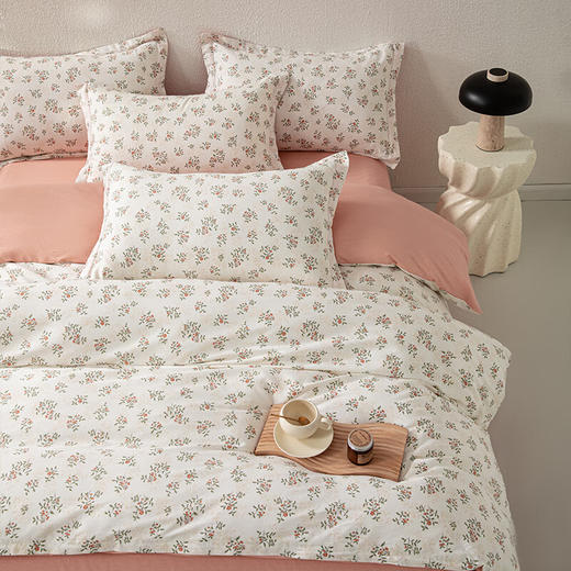 PAUI DAVID保罗大卫 棉笙纯棉四件套-半亩花田 商品图6