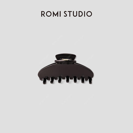 ROMI STUDIO“Cherry Kiss” 醋酸纤维轻量鲨鱼发夹头饰 24SSS162 商品图4