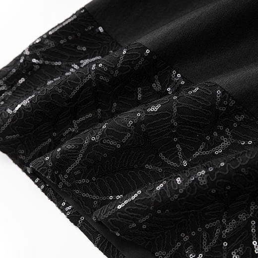 法式优雅洋气亮片刺绣马甲+天丝半身裙两件套WLZD2504506 商品图3