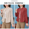 XF-8520中年妈妈秋装外套休闲薄款风衣2025新款中老年春秋上衣气质短款女 商品缩略图2