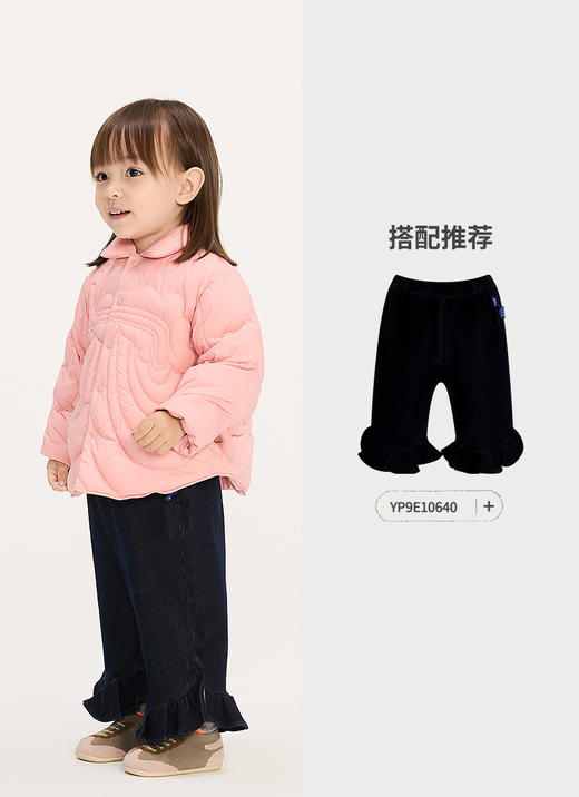 jnby   25年秋款  轻薄短款羽绒服  YP9C10610 商品图4