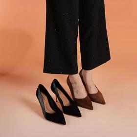 【云粉节】BF楼Westory早秋蛇皮拼接时装高跟鞋