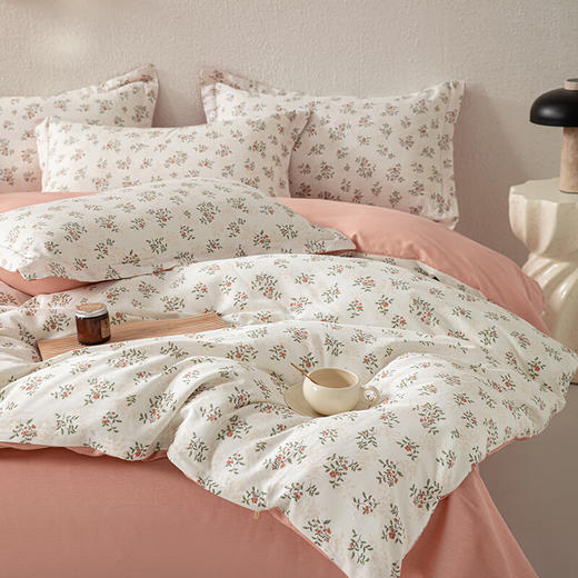 PAUI DAVID保罗大卫 棉笙纯棉四件套-半亩花田 商品图4