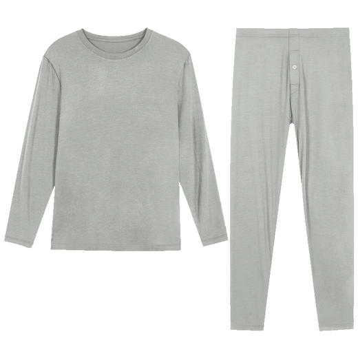 【高支莫代尔暖绒】爱帝秋冬保暖内衣套礼盒装 商品图5