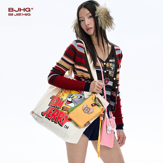 【猫和老鼠联名】BJHG不计后果贴贴手机包男女同款设计感百搭饰品 商品图1