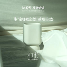 和莳诗系列香薰蜡烛-愈见/放空/呼吸/初禅-气味4款