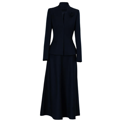 YBY Y518优雅气质通勤时尚大摆修身显瘦套装 商品图4