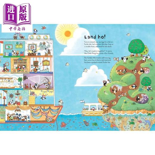 【中商原版】欢迎来到企鹅游轮 Welcome to the Penguin Cruise a Seek-and-Find Adventure 英文原版进口 寻宝绘本儿童图画书 商品图4
