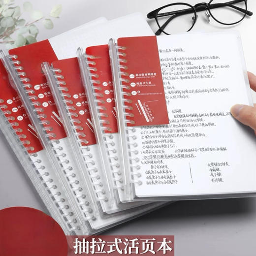 溪叶A5一拉夹活页本/宽格横线 商品图0