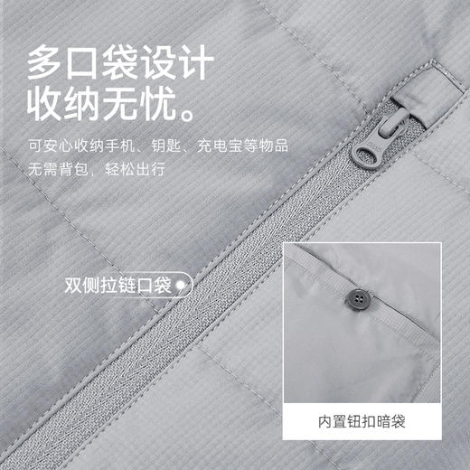 【十如仕】秋冬梭织立领驼绒保暖马甲-VT01-01 商品图6