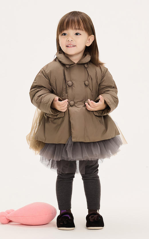 jnby   25年秋款   轻薄短款羽绒服   YP9C10880 商品图0