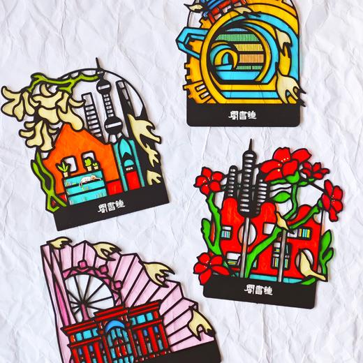 钟书阁城市符号透光两用书签 商品图0