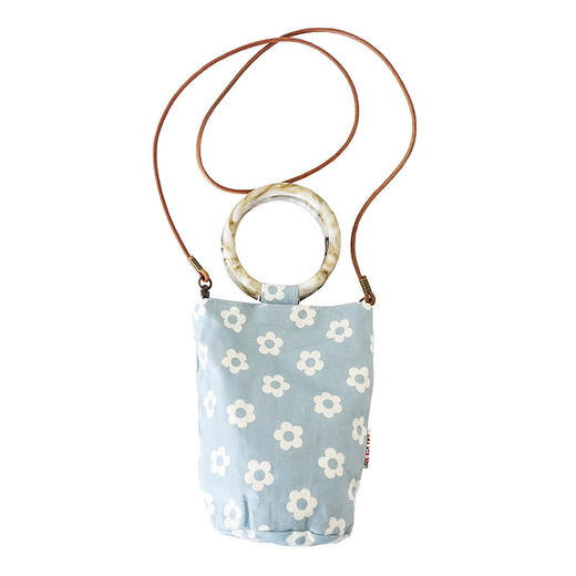 HUJI祤集Luna手提斜挎包插画花花 商品图1