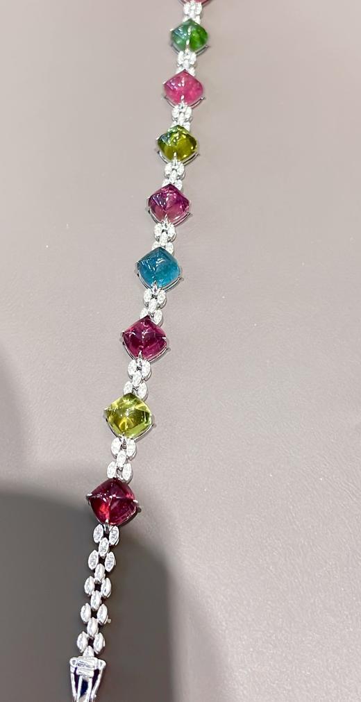 17.68ct糖塔碧玺手链 商品图1