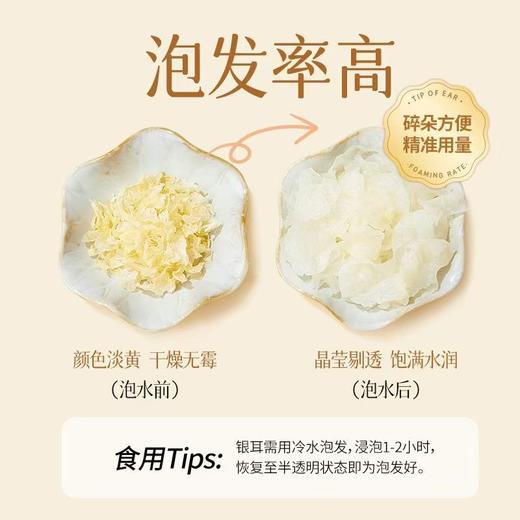 yinger青川农家干货食材山货土特产煲汤多胶软糯50g天然无硫 商品图2