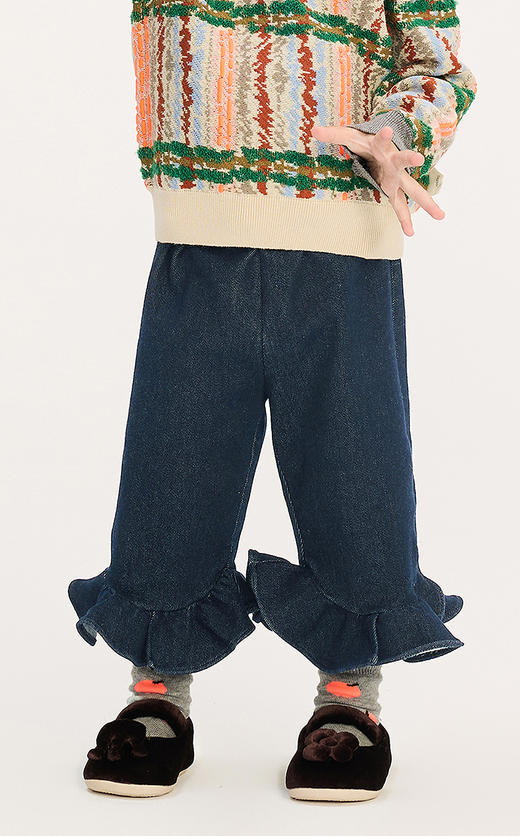 jnby   25年秋款  牛仔九分裤  YP9E10640 商品图3