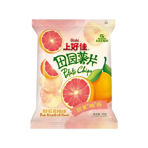 上好佳70g粉红西柚味田园薯片 商品图0