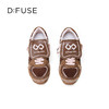 Dfuse迪芙斯2025秋季新款百搭复古德训鞋翻盖鞋舌休闲运动鞋小白鞋DFD3112078 商品缩略图14