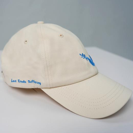 一份心意：“有爱无难”米白棒球帽 商品图10