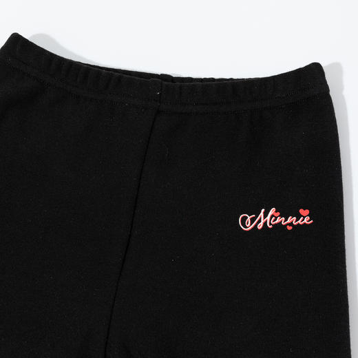 迪士尼甜心米妮套装春秋新款女童娃娃领卫衣休闲裤撞色学院风两件套ZD3ET009 商品图4