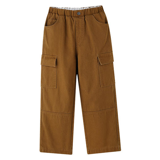 男童全腰梭织夹裤冬季新款安奈儿童装EB546603 商品图7