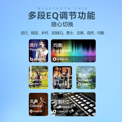 德国巴赫 挂脖耳机BT02新款 黑色 商品图3