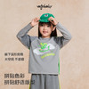 【woobaby】儿童长袖T恤2025秋季新品男童女童插肩袖纯棉3A抗菌内搭 商品缩略图4