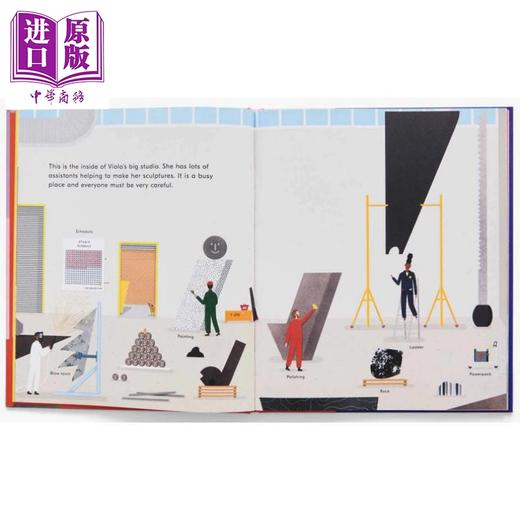 【中商原版】制作一场伟大的展览 Art for Kids Making a Great Exhibition 英文原版 儿童绘本图画书 艺术与创意 进口童书 商品图2
